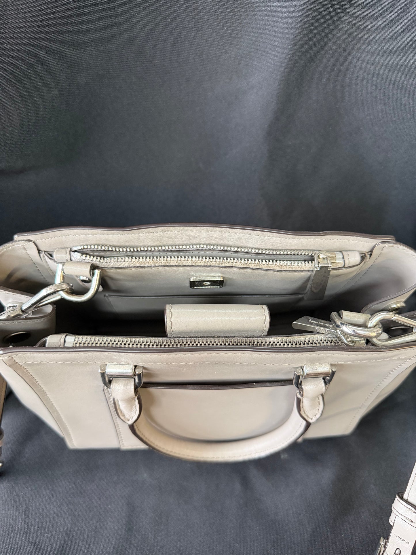 Michael Kors Benning Large Leather Satchel