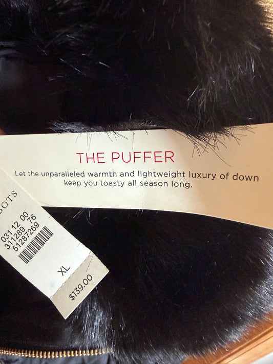 Talbots — Women's Down Black Puffer Vest (new with tag)