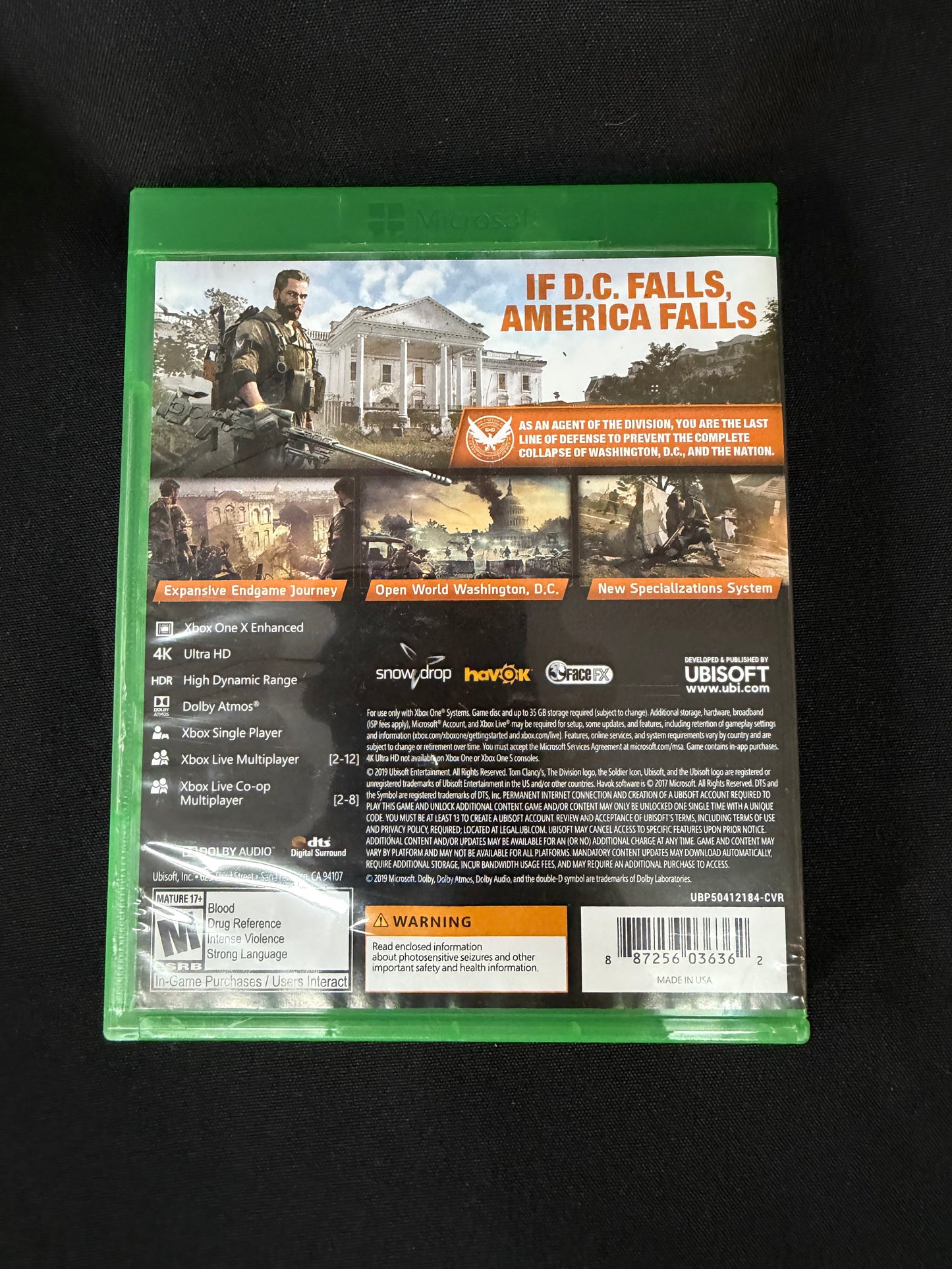 Tom Clancy's The Division 2 - Includes Capitol Defender Pack (Xbox one)