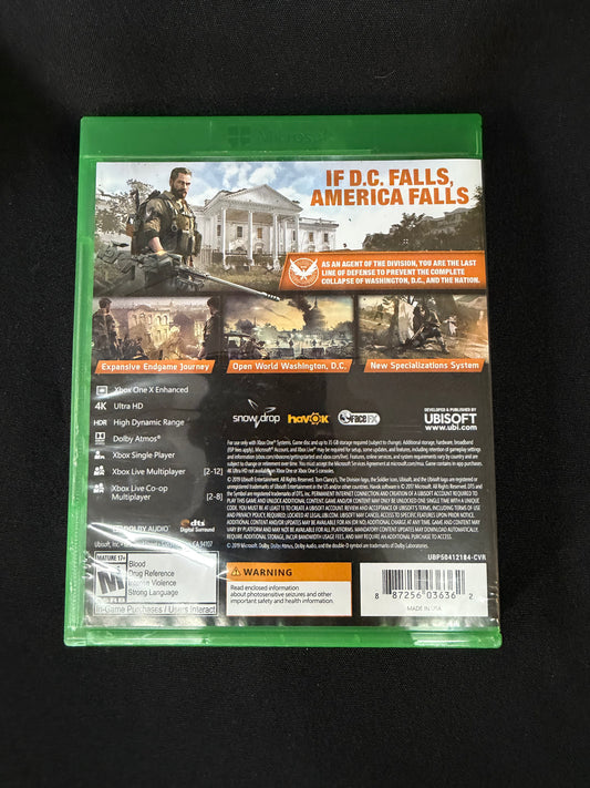Tom Clancy's The Division 2 - Includes Capitol Defender Pack (Xbox one)