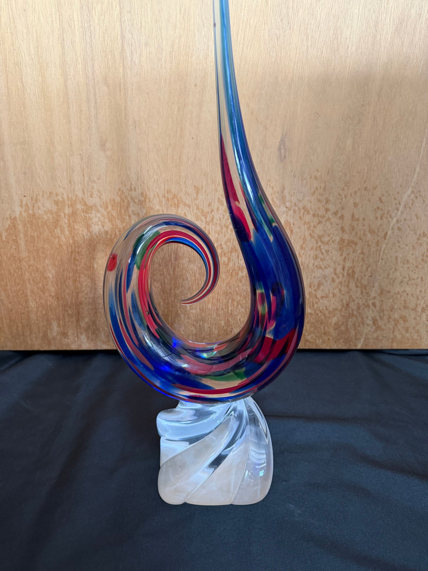 Murano Glass Art Sculpture - Attributed to Italian artist Fulvio Bianconi