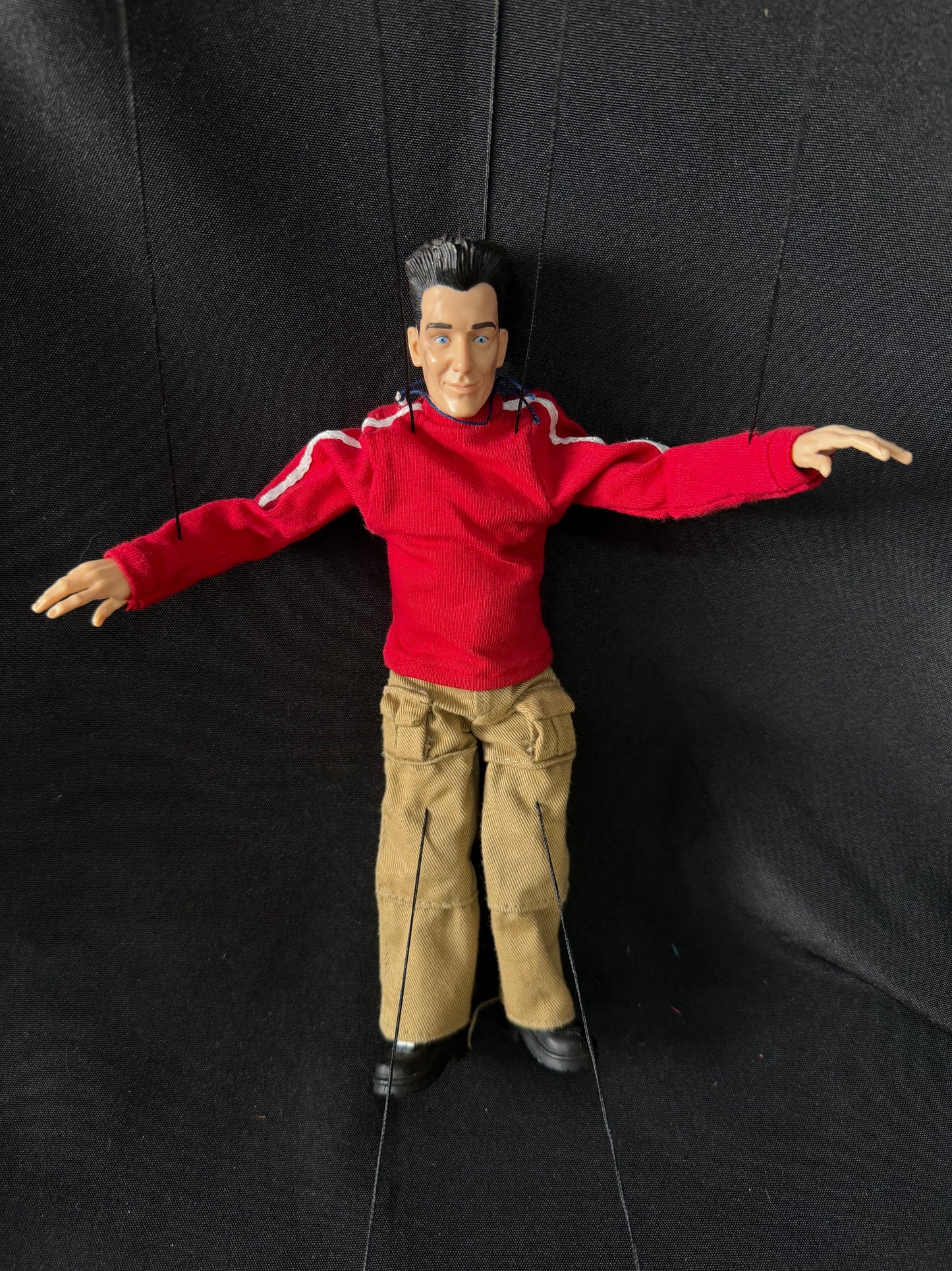 NSYNC Collectible Marionette Doll - 2000 Living Toyz - JC Chasez
