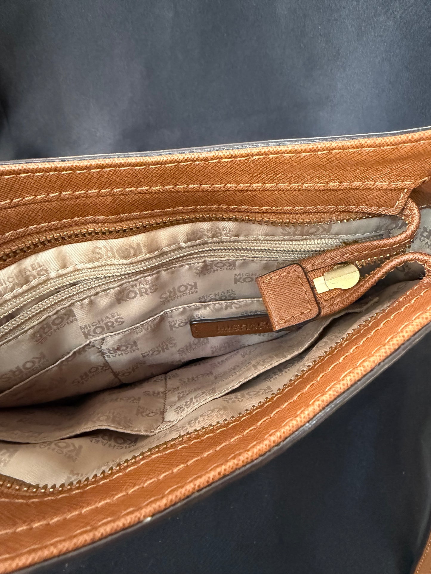 Michael Kors Brown Crossbody Bag