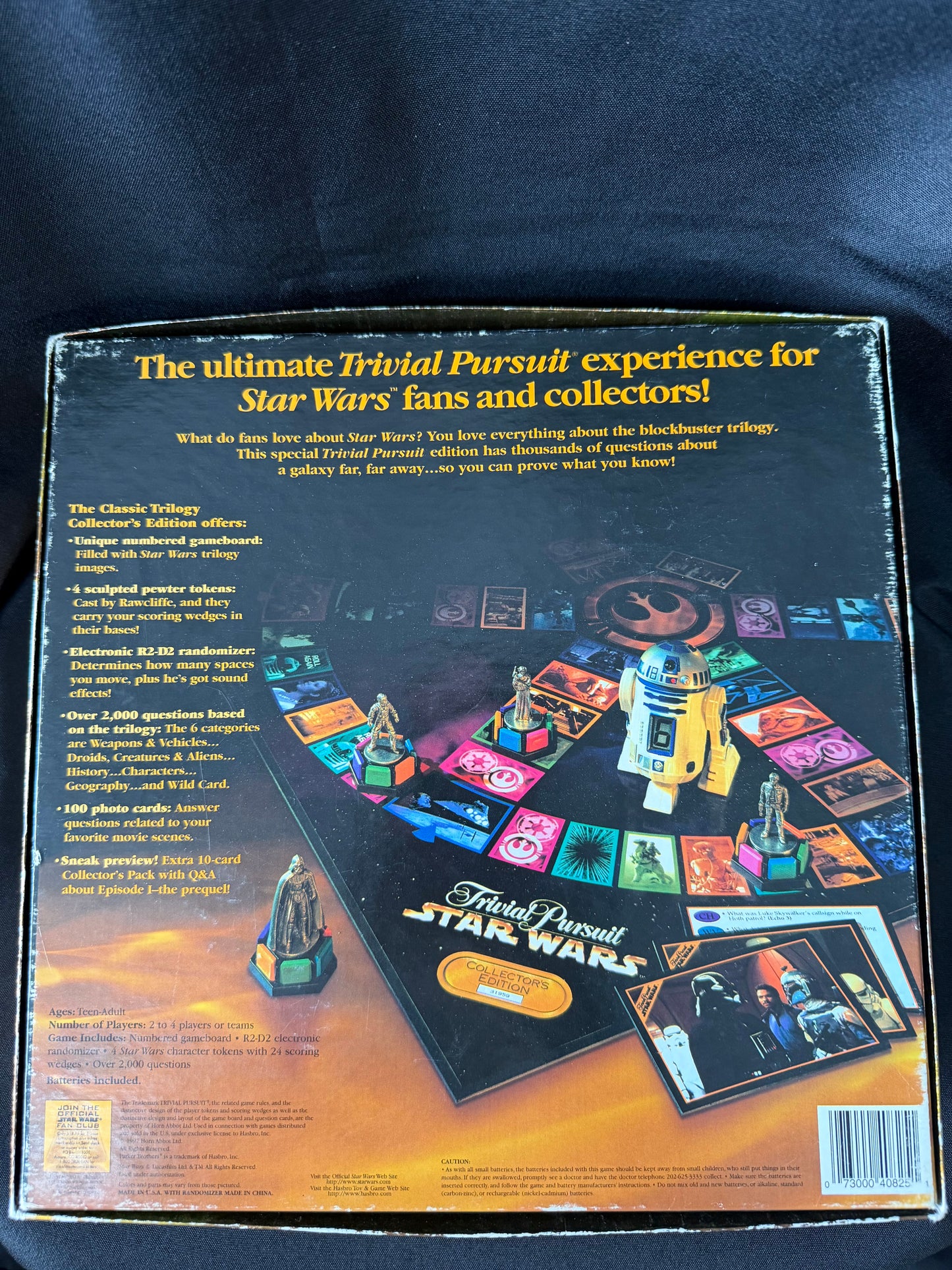 Star Wars Trivial Pursuit — Classic Trilogy Collector's Edition