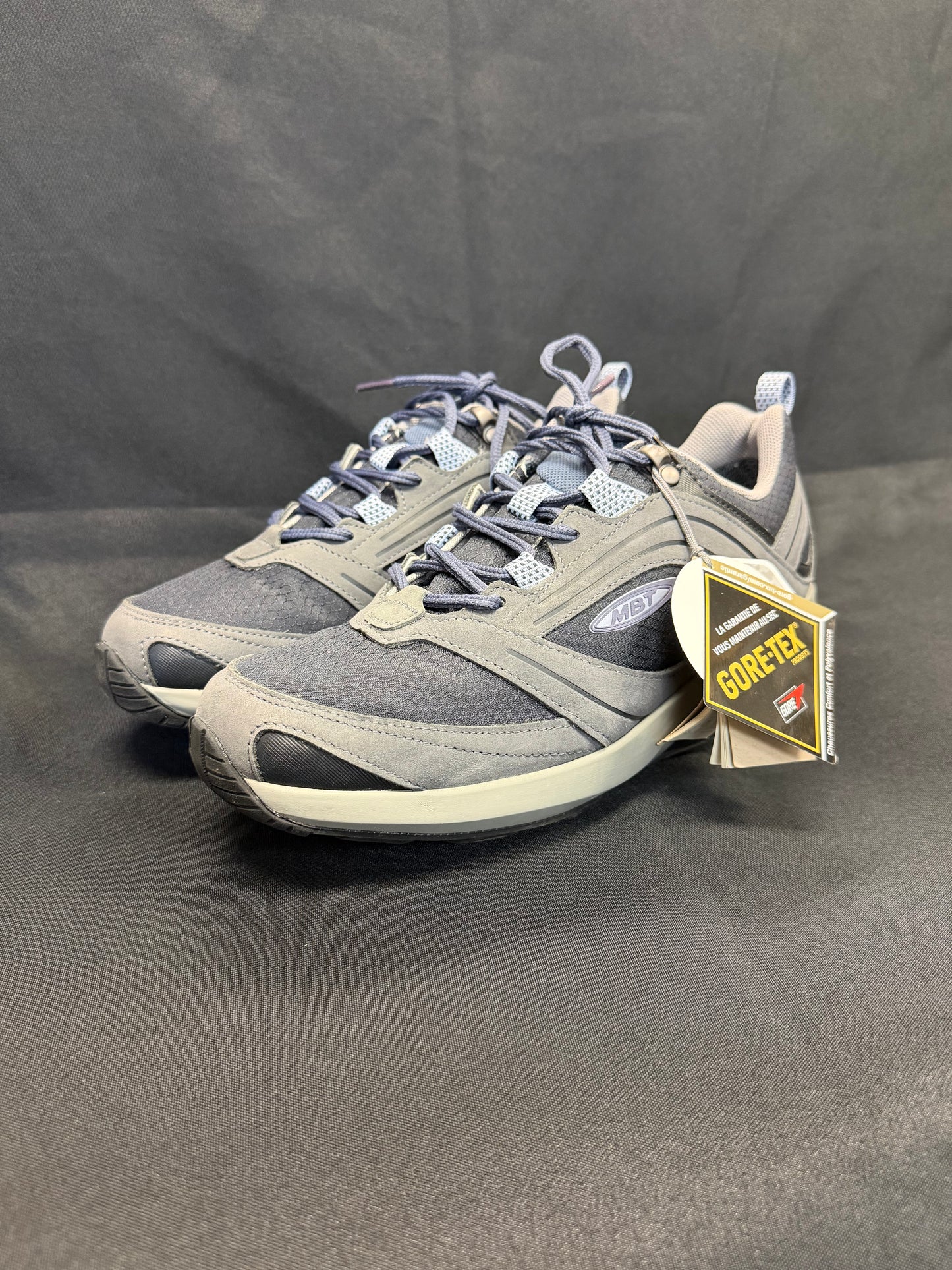 MBT Gore-Tex Athletic/Outdoor Shoes (black/gray/blue)