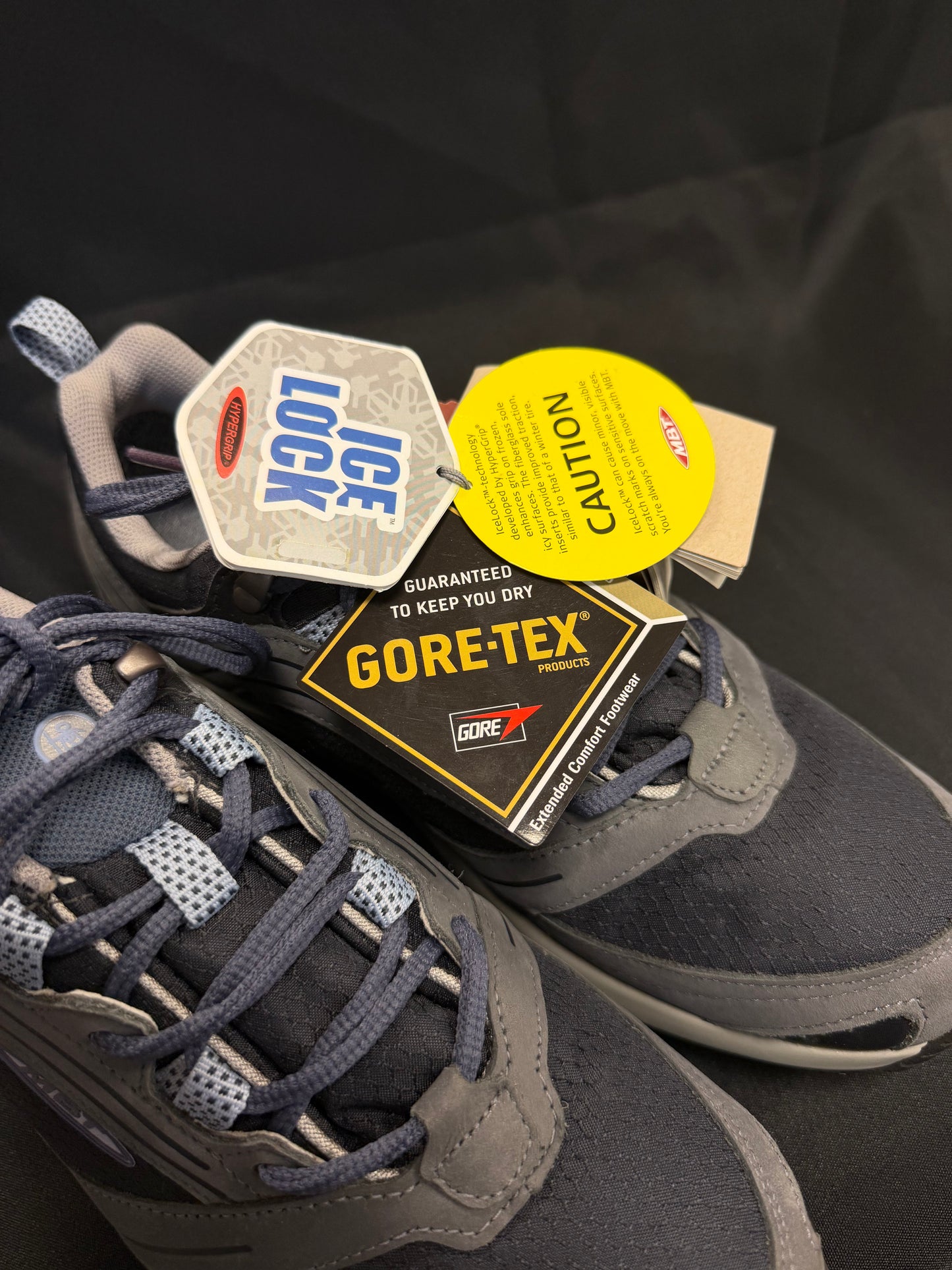 MBT Gore-Tex Athletic/Outdoor Shoes (black/gray/blue)