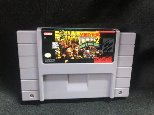 *Tested and Working; Cart only* Donkey Kong Country 2: Diddy’s Kong Quest (SNES)