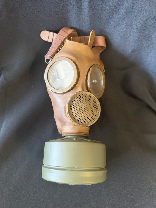 Cold War Era — Belgian M51 Gas Mask with FE 55 Green Filter