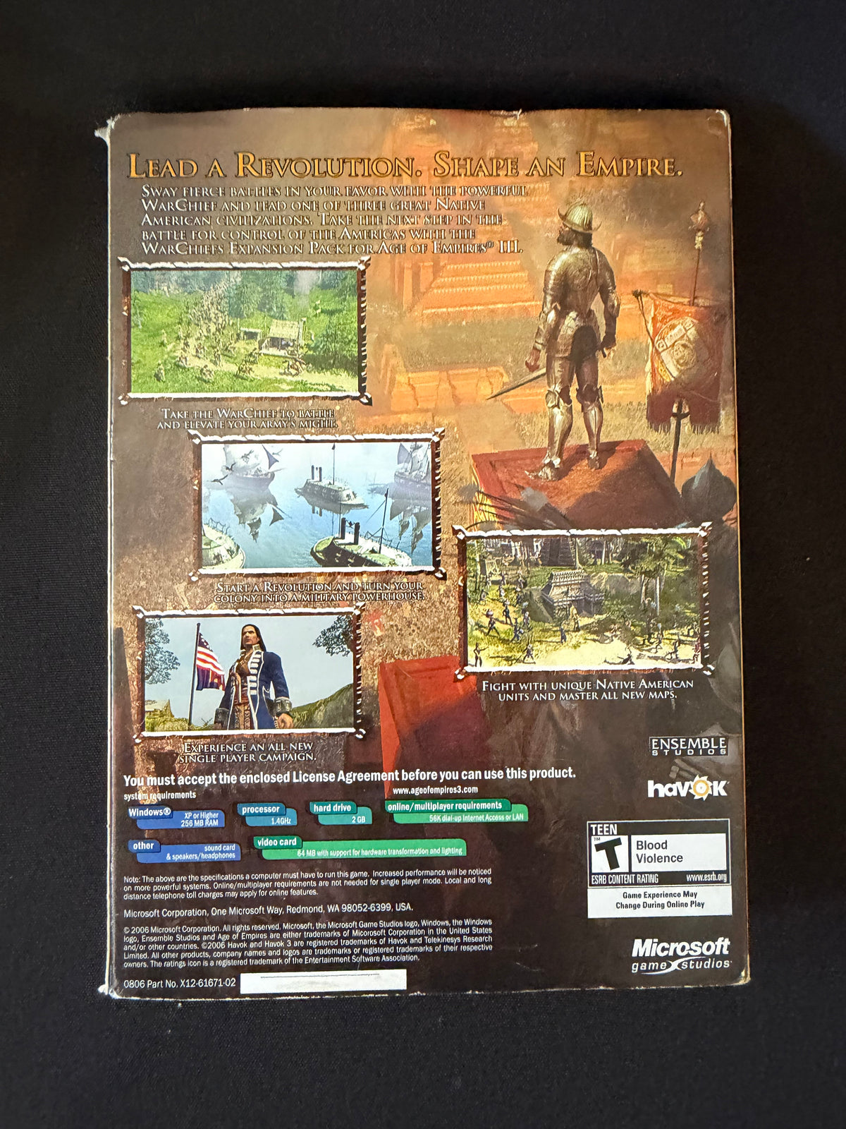 Age of Empires III: The War Chiefs (PC, CD-ROM Expansion Pack)