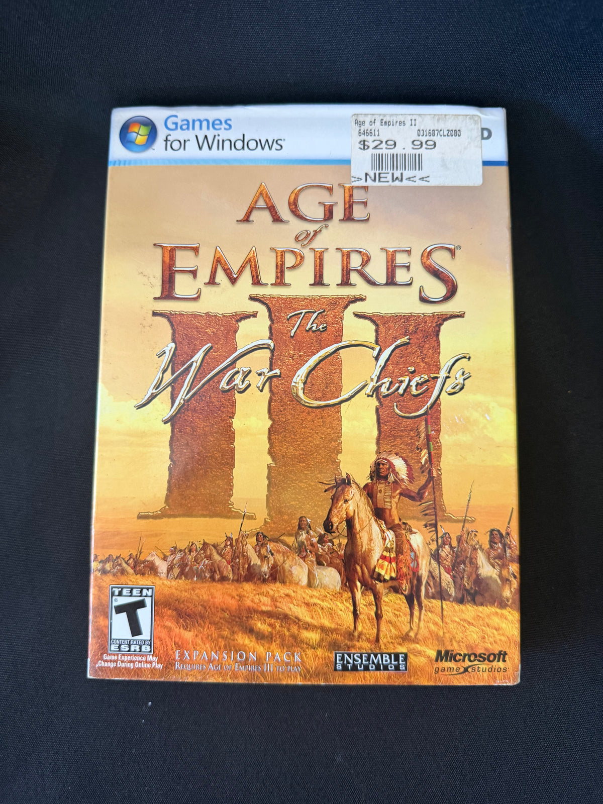 Age of Empires III: The War Chiefs (PC, CD-ROM Expansion Pack)