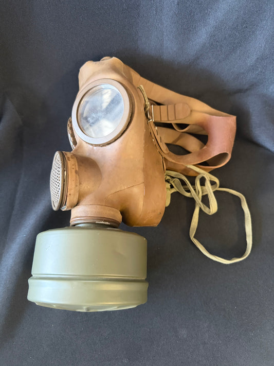 Cold War Era — Belgian M51 Gas Mask with FE 55 Green Filter