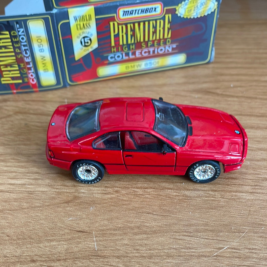 1992 Premiere Matchbox BMW 850i